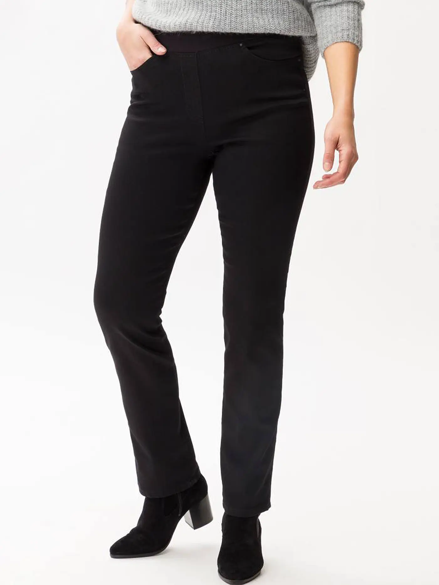 RAPHAELA BY BRAX | Hose Slim Fit PAMINA | schwarz